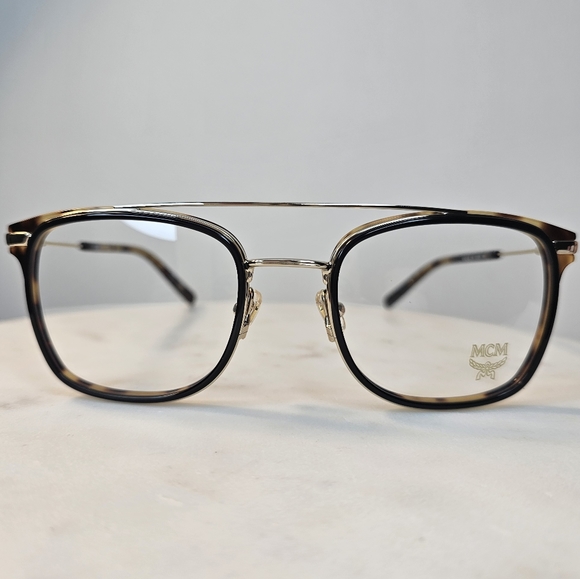 MCM Accessories - MCM Women's 53 mm Black & Havana Horned Aviator‎ Style Eyeglasses Frames